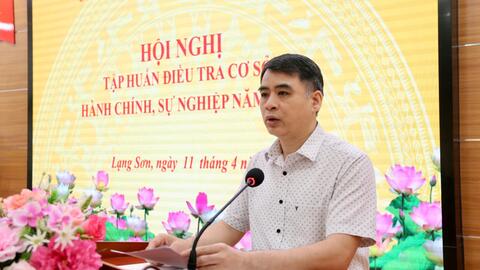 Sở Nội vụ tổ chức Hội nghị tập huấn Điều tra cơ sở hành chính, sự nghiệp năm 2026