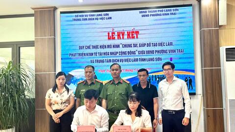 Hội nghị ra mắt mô hình “Chung tay, giúp đỡ tạo việc làm, phát triển kinh tế tái hòa nhập cộng đồng”