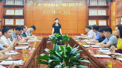 Sở Nội vụ tổ chức Hội nghị công bố Quyết định về công tác tổ chức, cán bộ và giao ban công tác tháng 7/2025