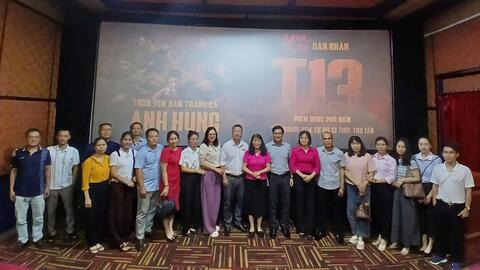 Lan tỏa niềm tự hào Dân tộc qua buổi chiếu phim “Mưa Đỏ” nhân kỷ niệm 80 năm Quốc khánh (02/9/1945 - 02/9/2025)