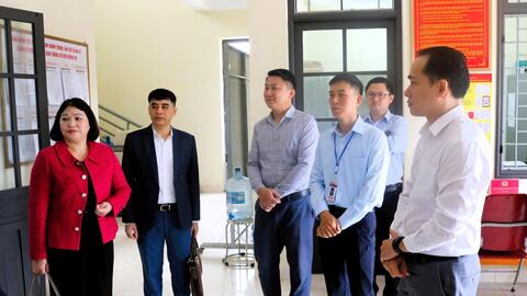 Kiểm tra công tác cải cách hành chính gắn với kỷ luật, kỷ cương hành chính và thực thi công vụ năm 2025 tại xã Tân Thành, xã Nhân Lý