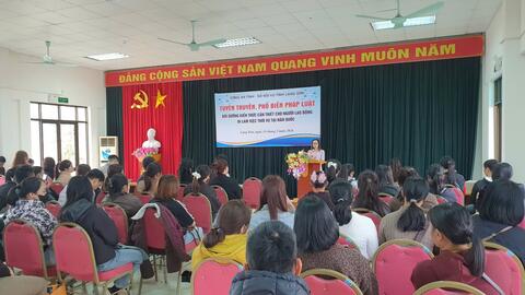 Tổ chức tuyên truyền, phổ biến pháp luật và giáo dục định hướng cho người lao động đi làm việc thời vụ trong lĩnh vực nông nghiệp tại Hàn Quốc