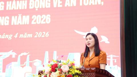 Tổ chức thành công Lễ phát động Tháng Công nhân và Tháng hành động về An toàn, vệ sinh lao động năm 2026