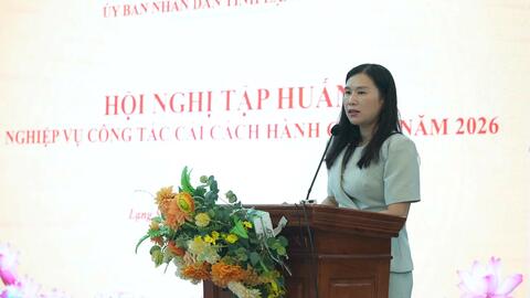 Lạng Sơn quyết tâm khắc phục “điểm nghẽn”, nâng cao Chỉ số PAR INDEX và SIPAS